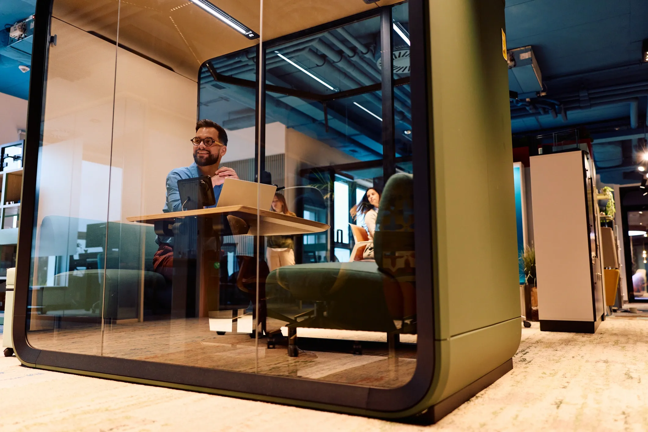 Fernwood Coworking Hub private focus pod