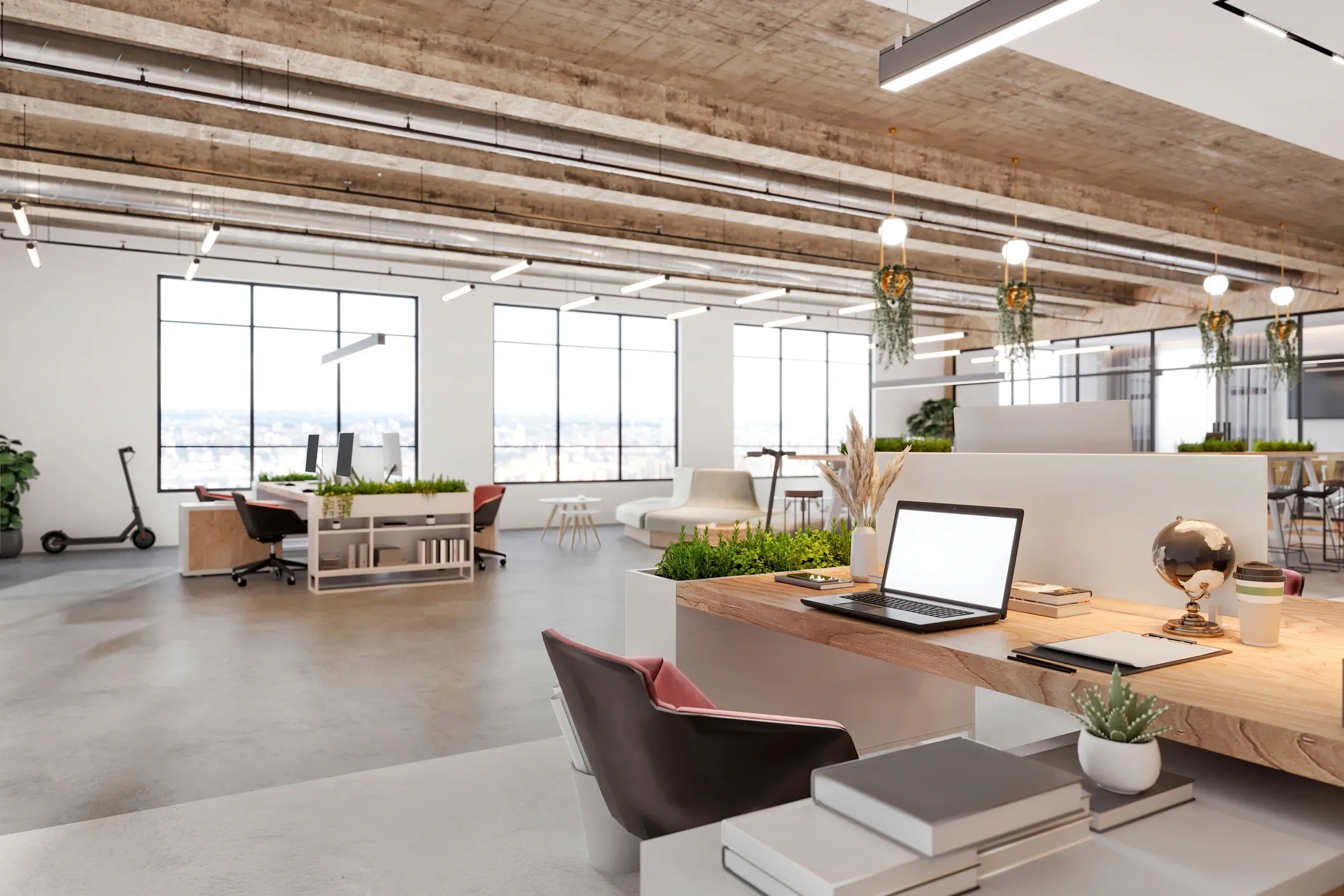 Kestrel Technology Campus open-plan workplace floor